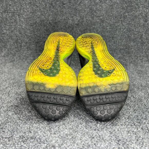 Nike Zoom‎ All Out Flyknit Running Shoes Women's Size 7 Black Volt Athletic Run - Picture 11 of 12